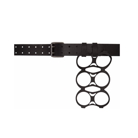 NEW Raf Simons Black Six Pack Belt AX1